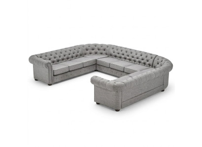 Divano Chesterfield Divano divano divano Poltrona angolare a forma di U