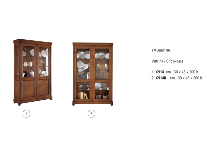 Wohnzimmer Schränke Design Schrank Möbel Glas Neu Vitrine 2 Tür Schrank Vitrinen