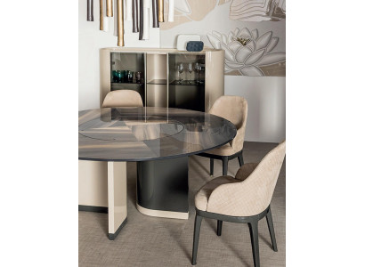Vitrine Esszimmer Glasanrichte Designs Bizzotto Möbel Wohnzimmer Sideboard Neu