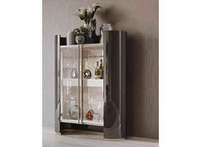 Vitrine Esszimmermöbel Wohnzimmer Glasmöbel Vitrine Design Bizzotto Schränke Neu