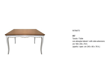 Tisch Design Tische Holz Esszimmer Wohnzimmer klassisches Esszimmer Echtholz