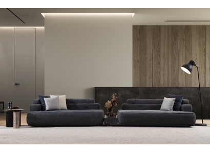 Wohnzimmer garnitur Eckosfa Sofa Sessel Couchtisch Modern Textil Komplett Neu