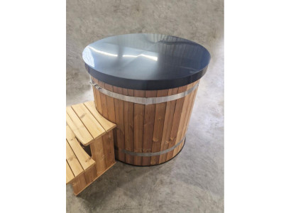 Whirlpool Holzbadewanne Garten Bad Outdoor-Spa Erholungsbecken