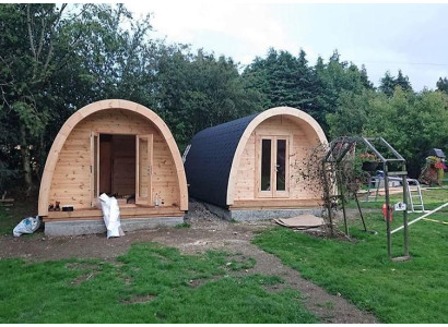 Wochenendhaus Camping Haus Campinghütte Naturhütte Freizeithaus Mobilheim