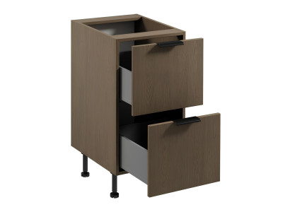 Unterschrank Küchenschrank Schubladenschrank Holzschrank Schrank Braun