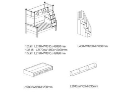 Weißes Doppelstockbett Holz Etagenbett Stockbett Kinderbett Jugendbett