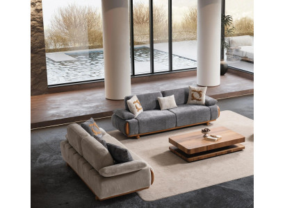 Wohnzimmer Set 3+3 – Für einen modernen Look in Ihrem Wohnzimmer.