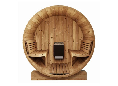 Traditionelles Outdoor Holz-Dampfbad für 4-6 Personen
