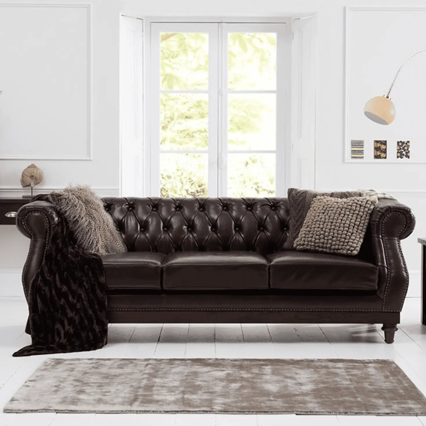 Divano in microfibra resistente