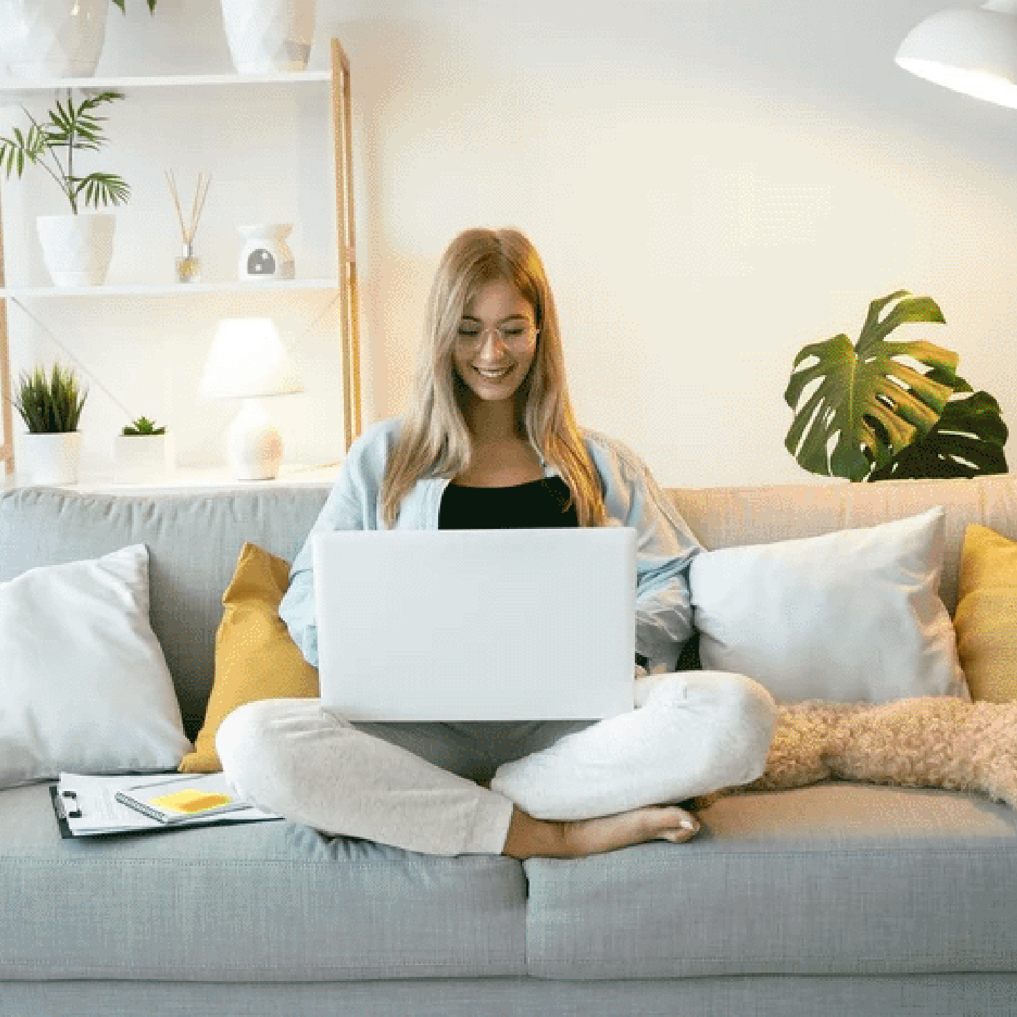 Divano letto progettato per un uso permanente